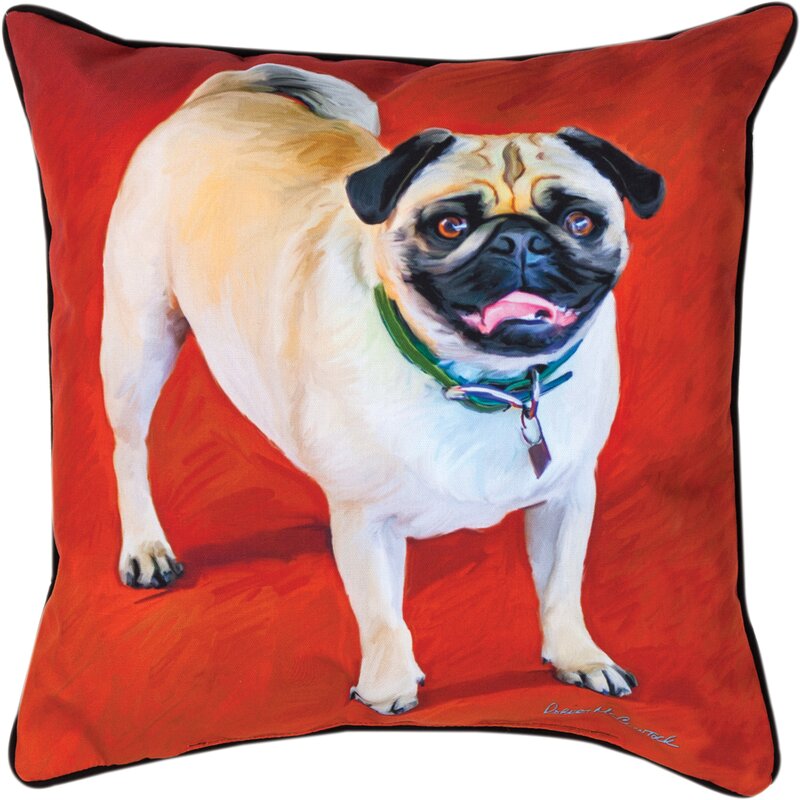 doug the pug pillow